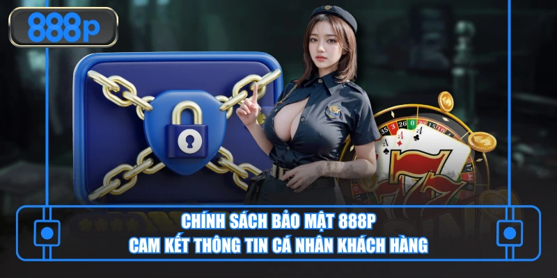 Chính sách bảo mật 888P cam kết thông tin cá nhân khách hàng