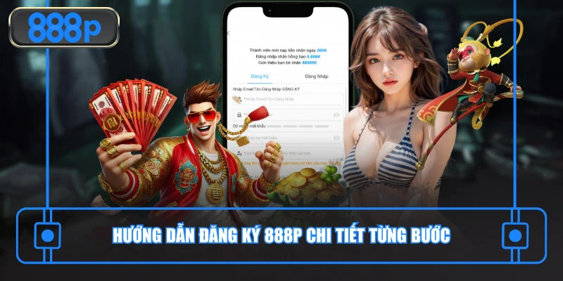 Hướng dẫn đăng ký 888P chi tiết a - z từng bước