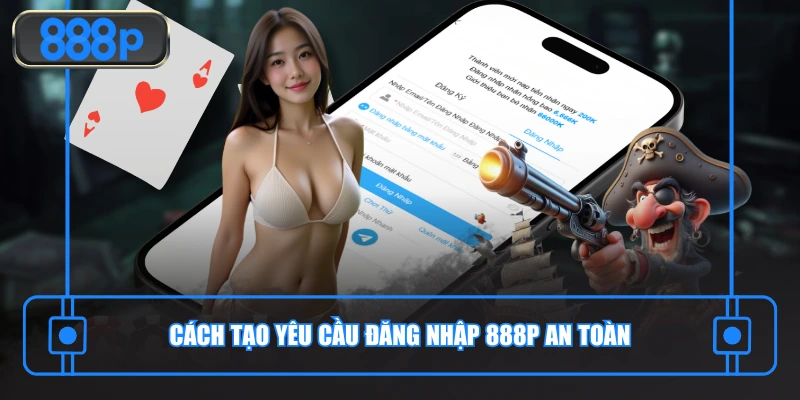 Cách tạo yêu cầu đăng nhập 888P an toàn