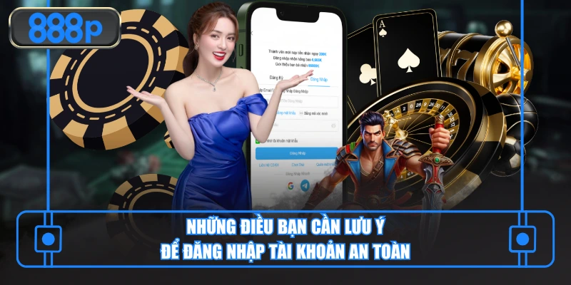 Những điều bạn cần lưu ý để đăng nhập tài khoản an toàn