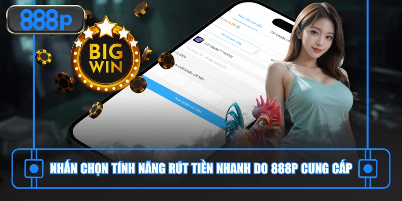 Nhấn “Rút tiền” và thực hiện bước kế tiếp theo hướng dẫn của nền tảng